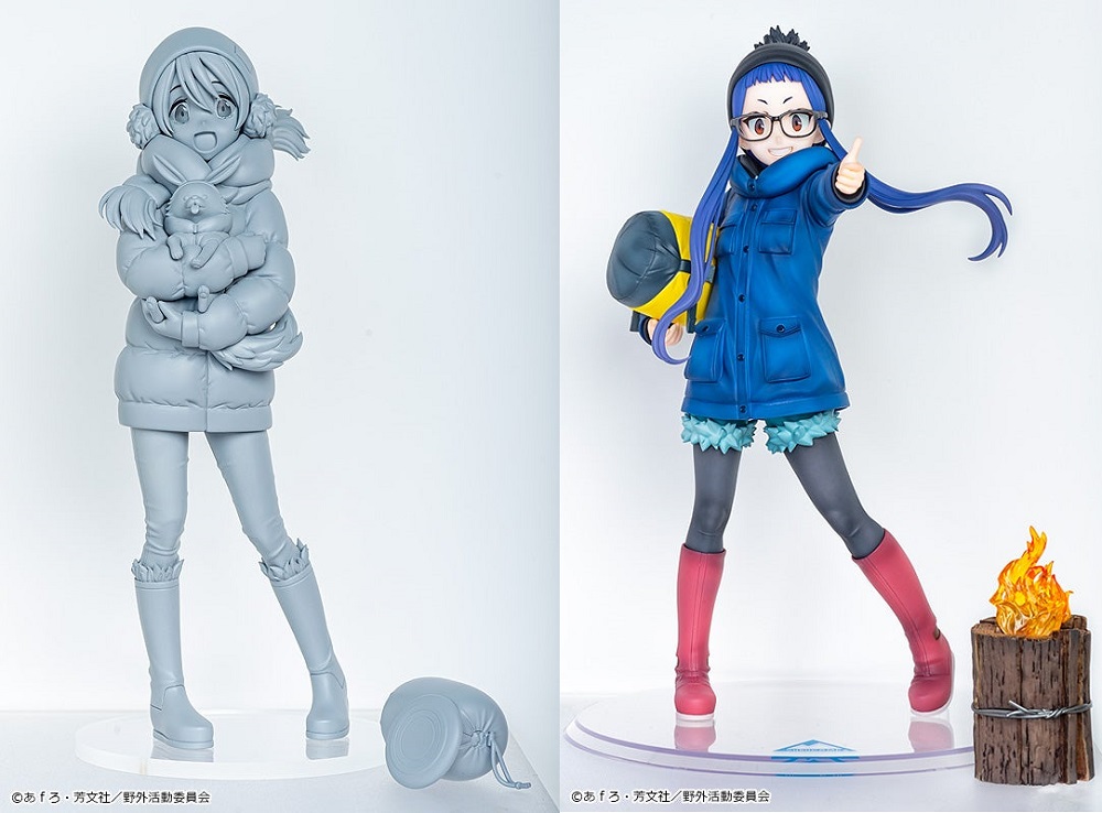 Ena Saito e Chiaki Ogaki di Laid-Back Camp